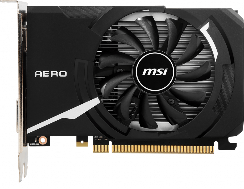 Видеокарта MSI GeForce GT 1030 AERO ITX 4GD4 OC купить по цене 8 450 руб. с  доставкой — интернет магазин Цифровой рай