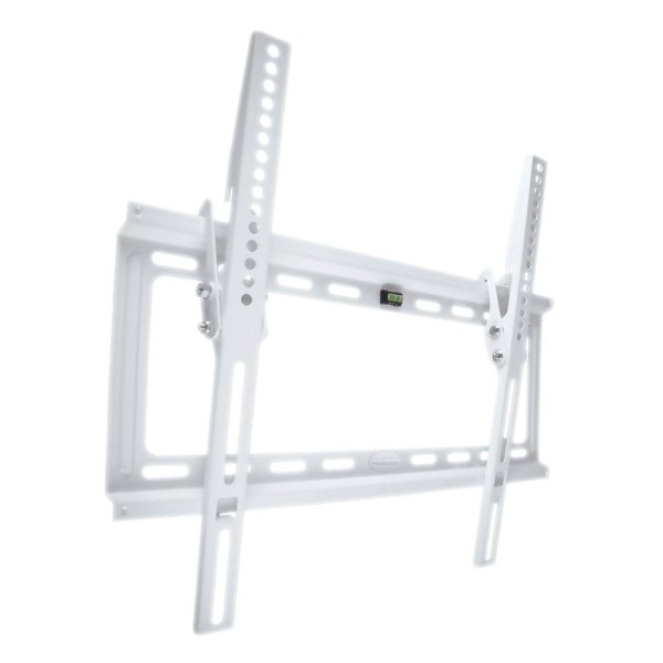 Кронштейн Kromax IDEAL-4 белый для TV 22"-65", настенный наклонный, max VESA 400x400, от стены 23мм, наклон 0-10°