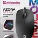 Defender Проводная оптическая мышь Azora MB-241 черн,3D,1200dpi,1,8м Defender 52241