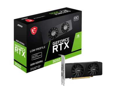 Видеокарта MSI GeForce RTX 3050 LP