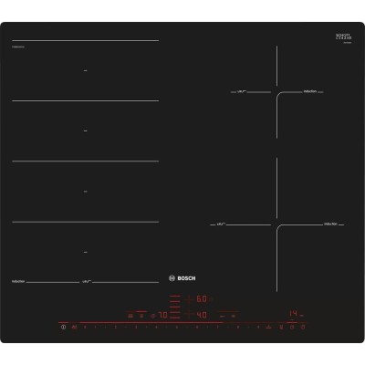 Встраиваемая индукционная панель BOSCH Встраиваемая варочная панель BOSCH PXE601DC1E