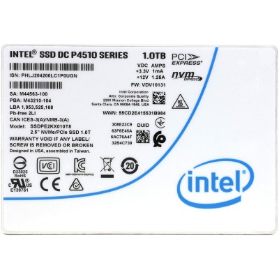 Твердотельный накопитель Intel SSDPE2KX010T807