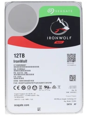 Жесткий диск Seagate IronWolf NAS ST12000VN0007