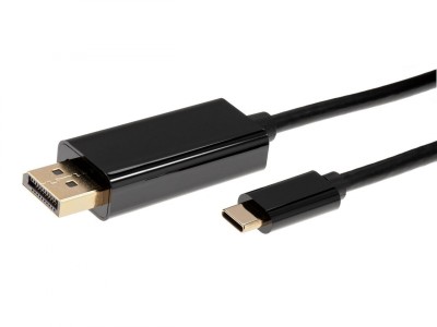 Кабель-адаптер USB 3.1 Type-Cm --> DP(m) 4K@60Hz, 1,8m Aopen/Qust <ACU422C-1.8M>