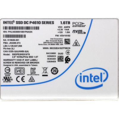 Твердотельный накопитель Intel SSDPE2KE016T801