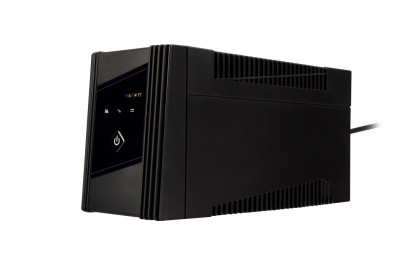 ИБП SMARTWATT UPS UNI 850, линейно-интерактивный, мощность 850/500 ВА/Вт, напольный, LED индикация, Shuko CEE7/4 - 2 шт., батарея 12В 9Ач 1шт., 100x292x140мм., 5.5кг., артикул 3703020390005 SMARTWATT UPS UNI 850