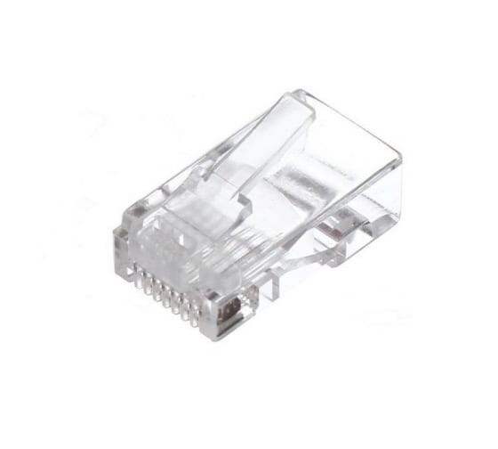 Коннекторы RJ-45 (8P8C) для UTP кабеля 6кат. ( упаковка 100 шт.) VCOM <NM006-1/100>