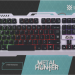 Defender Проводная игровая клавиатура Metal Hunter GK-140L RU,RGB подсветка,19 Anti-Ghost Defender Metal Hunter GK-140L