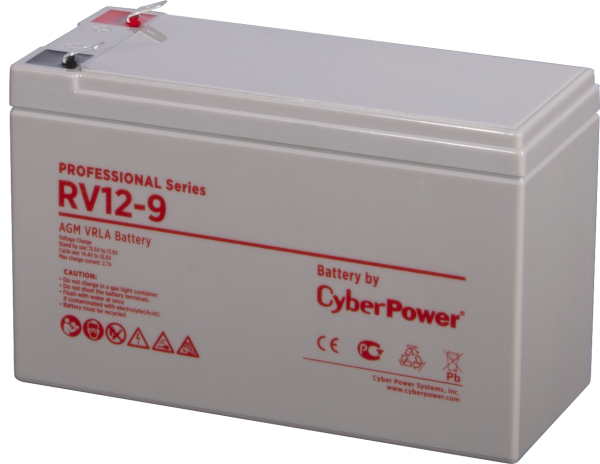 Аккумуляторная батарея PS CyberPower RV 12-9 / 12 В 9 Ач CyberPower Professional Series RV 12-9