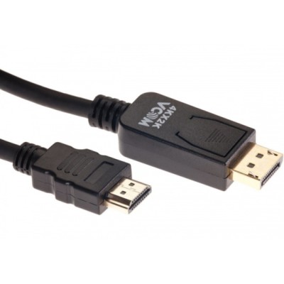 Кабель-переходник DisplayPort M-> HDMI M 4K@30Hz 1.8m VCOM [CG608-1.8M)