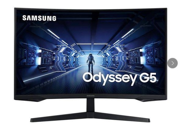МОНИТОР 32" Samsung Gaming C32G54TQWI Black curved (VA, 2560x1440, 144Hz, 1ms, 178°/178°, 250 cd/m, 2500:1, +DP, +НDMI, 