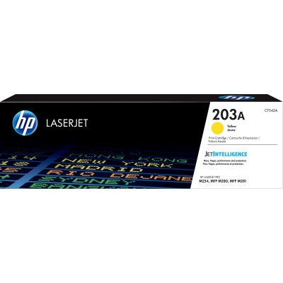 Тонер-картридж HP LaserJet 203A Yellow (CF542A)