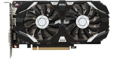 Видеокарта MSI GeForce GTX 1050 Ti 4GT OC