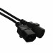 Кабель монитор - компьютер 220V (UPS -> устройство) <VDE> 3G*0.75mm2 VCOM <CE001-CU0.75-5>, 5,0м VCOM CE001-CU0.75-5M