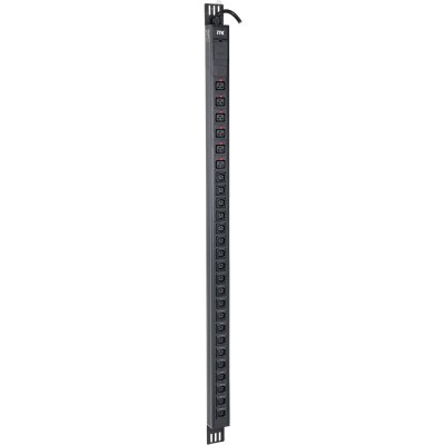 ITK PDU верт. 33U 1ф 32А 20 роз. C13 6 C19 каб. 3м IEC60309 ITK PV22-20C13-06C19-41