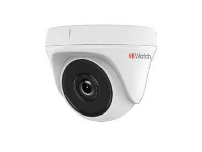 HiWatch DS-T133(2.8MM) Купольная аналоговая камера, 1280x720, 1 Мп, CMOS, 25 кадр/сек, до 20 м