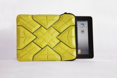 Противоударный чехол для iPad 2,3,4, Air /Tablet PC 10.1" /ExtremeSleeve 100% защита от удара и падения, жёлтый, G-Form.