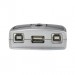 Переключатель, электрон., USB, 2> 1Устройства, с 1Шнуром A>B Male, (USB 2.0) ATEN US221A