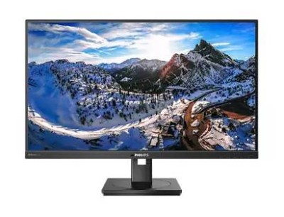 МОНИТОР 27" PHILIPS 279P1/00 Black с поворотом экрана (4K, IPS, 3840x2160, 4 ms, 178°/178°, 350 cd/m, 50M:1, +2xHDMI 2.0