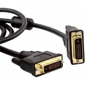 Кабель DVI-D to DVI-D (25M -25M) 2 фильтра, CU, 1,8м, TV-COM <DCG150V-1.8M>