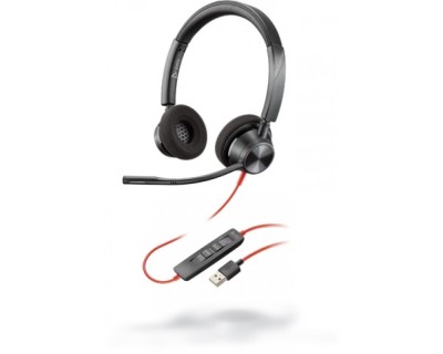 Гарнитура проводная Plantronics Blackwire 3320, BW3320 USB-A (76J16AA)