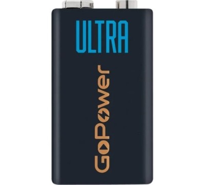 Батарейка GoPower ULTRA Крона 6LR61