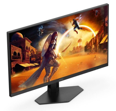 МОНИТОР 23.8" AOC 24G4XE Black (IPS, 1920x1080, 180Hz, 0.5 ms, 178°/178°, 300 cd/m, 80M:1, +2xHDMI 2.0, +DisplayPort)