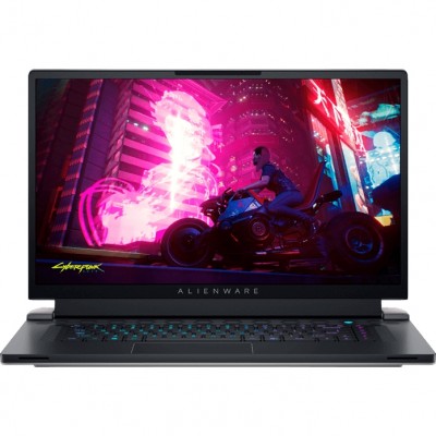 Ноутбук Alienware x15 R1 15.6"(1920x1080 165Hz)/Intel Core i7 11800H(2.3Ghz)/16384Mb/512SSDGb/noDVD/Ext:nVidia GeForce RTX3070(8192Mb)/Cam/BT/WiFi/lunar light/ Win 10 Home + 3ms with ComfortView Plus