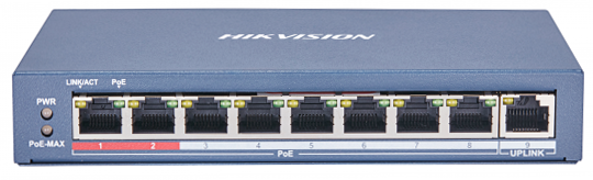 Коммутатор Hikvision DS-3E0109P-E (C)