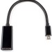 Переходник Mini DisplayPort(m) <=> HDMI (f) 0.1 м черный ATcom Mini DisplayPort (m) - HDMI (f) 0.1 м