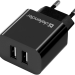 Defender Сетевой адаптер UPC-21 2xUSB,5V/2.1А кабель microUSB Defender 83581