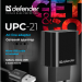 Defender Сетевой адаптер UPC-21 2xUSB,5V/2.1А кабель microUSB Defender 83581