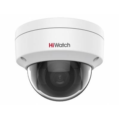 HiWatch DS-I202(E)(2.8 mm) Уличная купольная IP-камера, 1920х1080, 2 Мп, CMOS, PoE, до 30 м, IP67, IK10