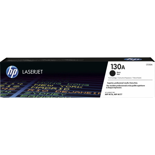 Тонер-картридж HP 130A Black LaserJet Toner Cartridge (CF350A)