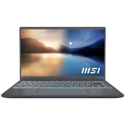 Ноутбук MSI Prestige 14 A11SB-638RU 14"(1920x1080 (матовый) IPS)/Intel Core i7 1185G7(3Ghz)/16384Mb/512PCISSDGb/noDVD/Ext:nVidia GeForce MX450(2048Mb)/Cam/BT/WiFi/war 1y/1.29kg/Carbon Grey/W10